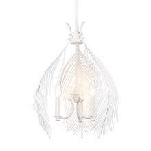  6930-3P WHT - Cay WHT 3 Light Pendant in Matte White